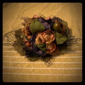 Handmade Floral  Brooch 